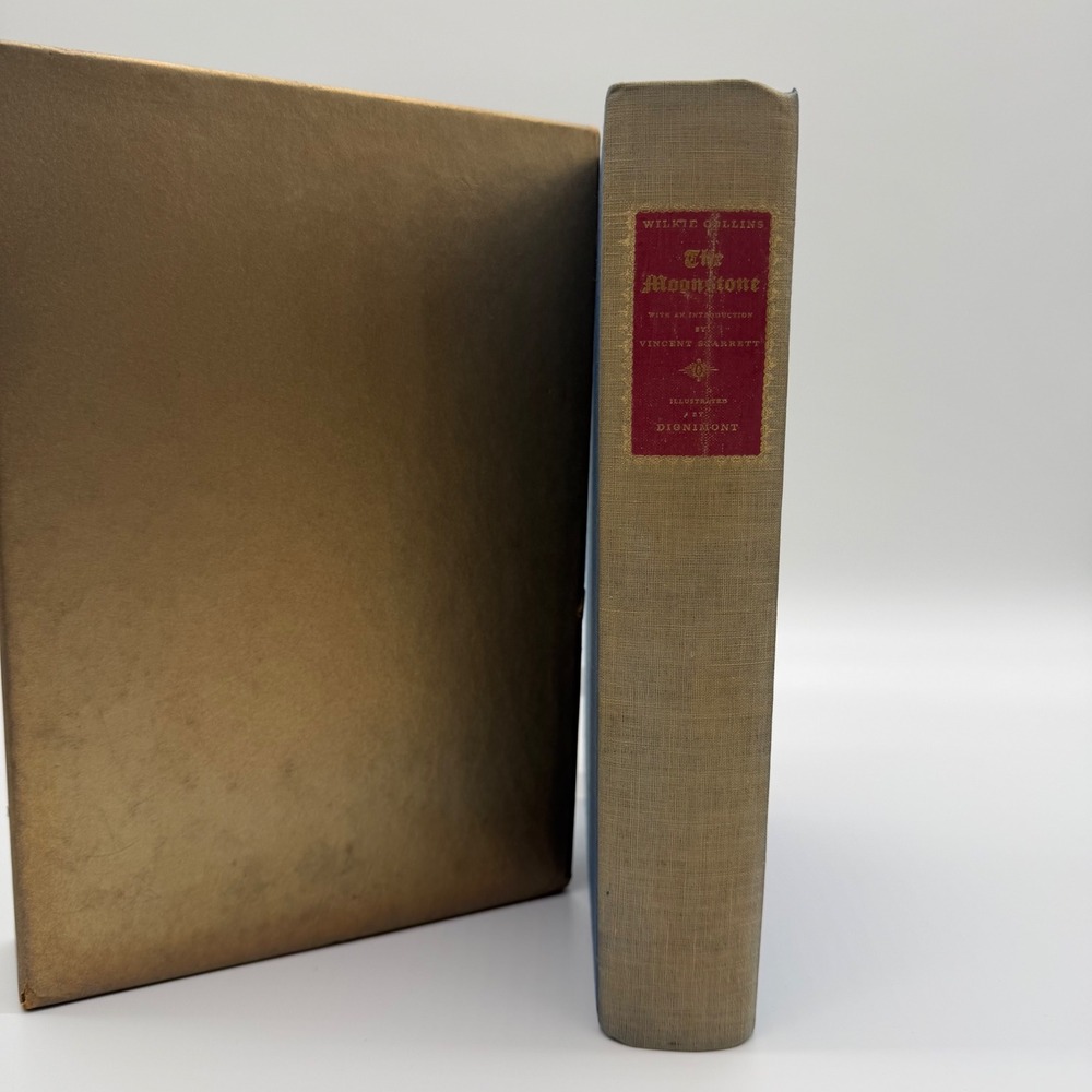 The Moonstone Wilkie Collins Heritage Press Illustrated Slipcase Mystery Book